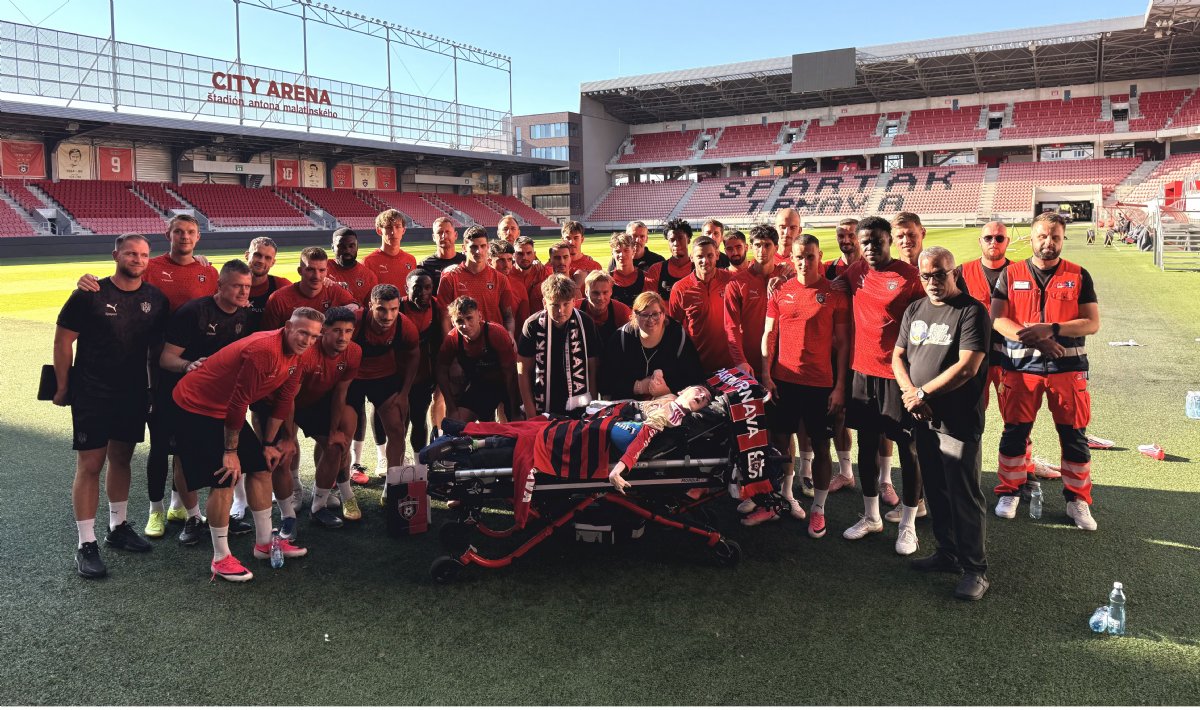 Spartak mu pomáha v ťažkých chvíľach. Peťkovi sme splnili veľký sen.